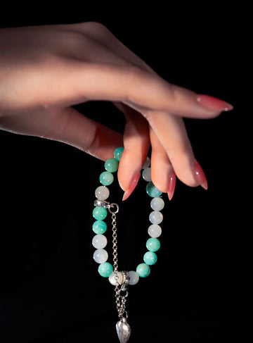 Moonstone & Amazonite Bracelet