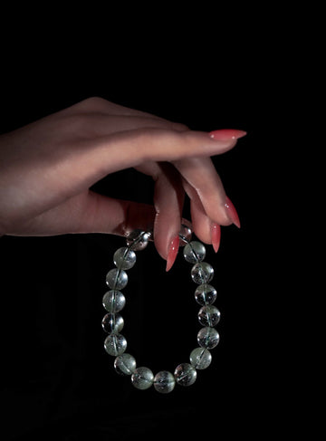 Green Phantom Quartz Bracelet
