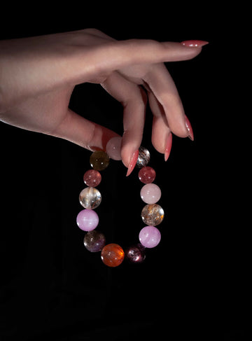 Soft Pastel Multi-Gem Bracelet