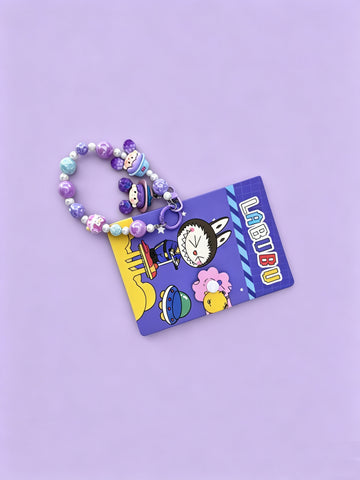 BOX-D Purple Dark Bunny Stationery